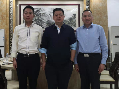 中紀(jì)委國際合作局郭松江局長(zhǎng)、人民日?qǐng)?bào)社馬海濤副總編親臨新望視察指導(dǎo)